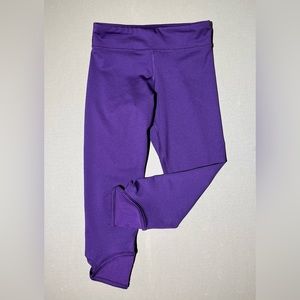 Old Navy Active girls leggings, purple, size M (8)
